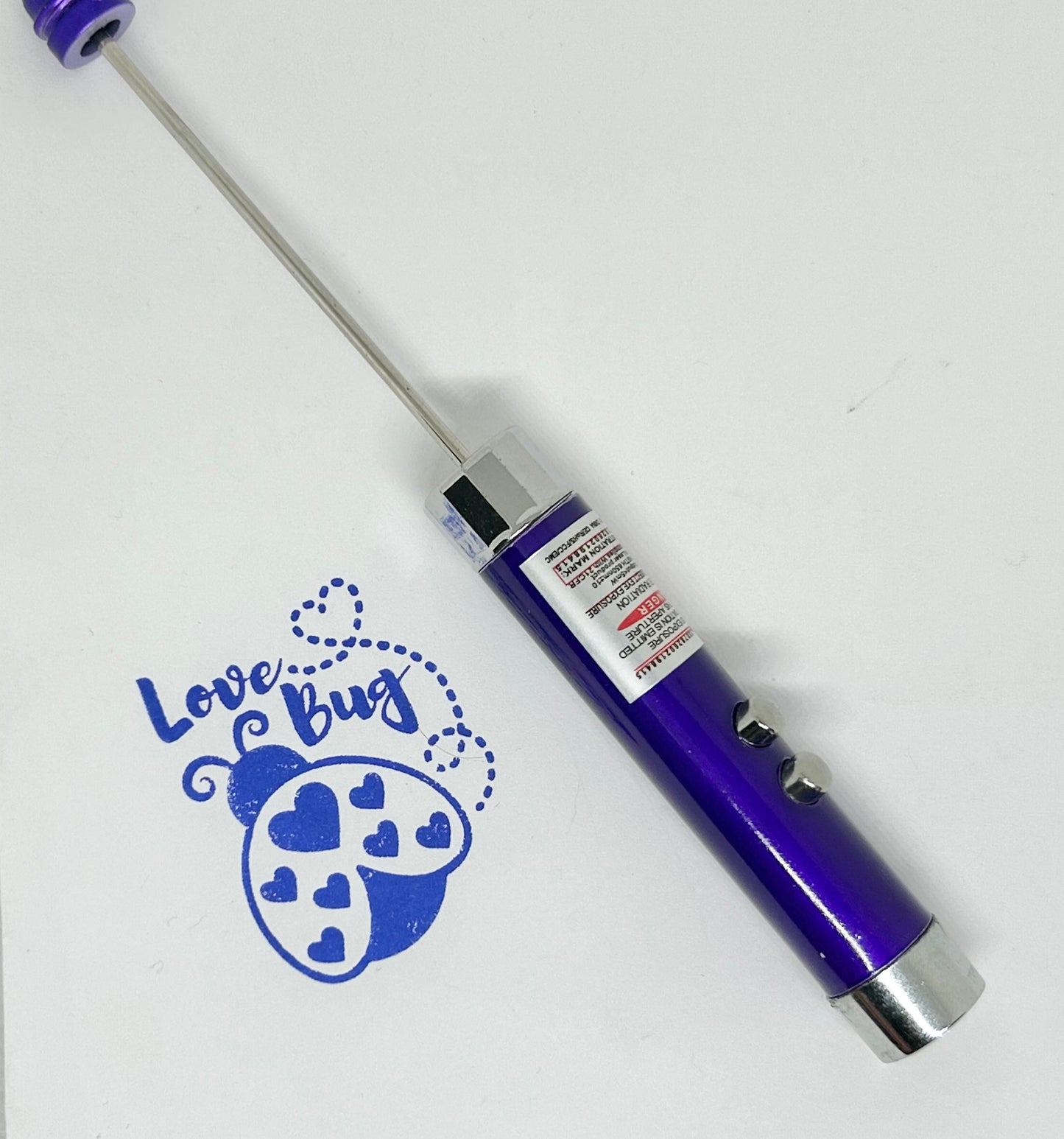 Beadable Pointer, Flashlight, Blacklight all in one