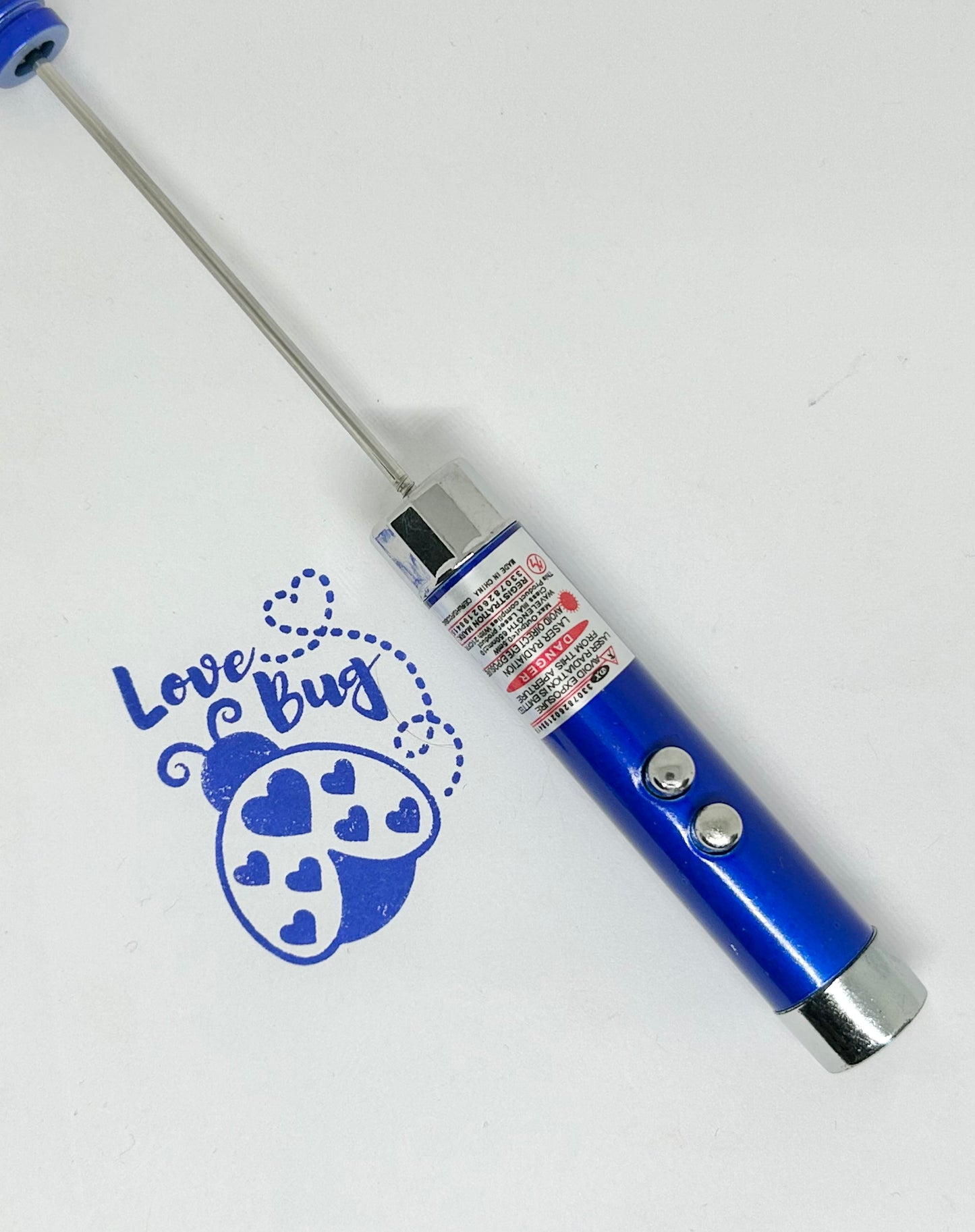 Beadable Pointer, Flashlight, Blacklight all in one