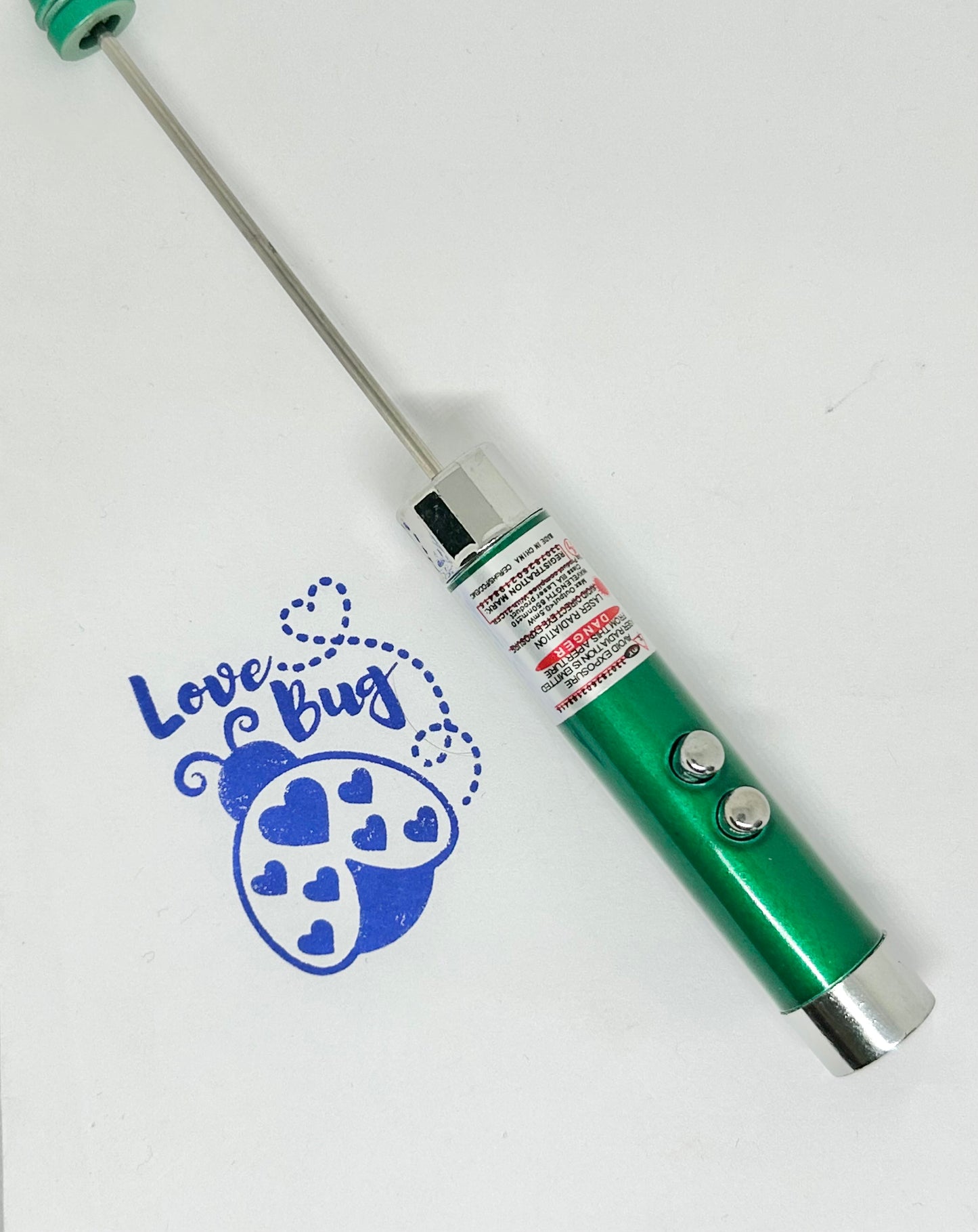 Beadable Pointer, Flashlight, Blacklight all in one